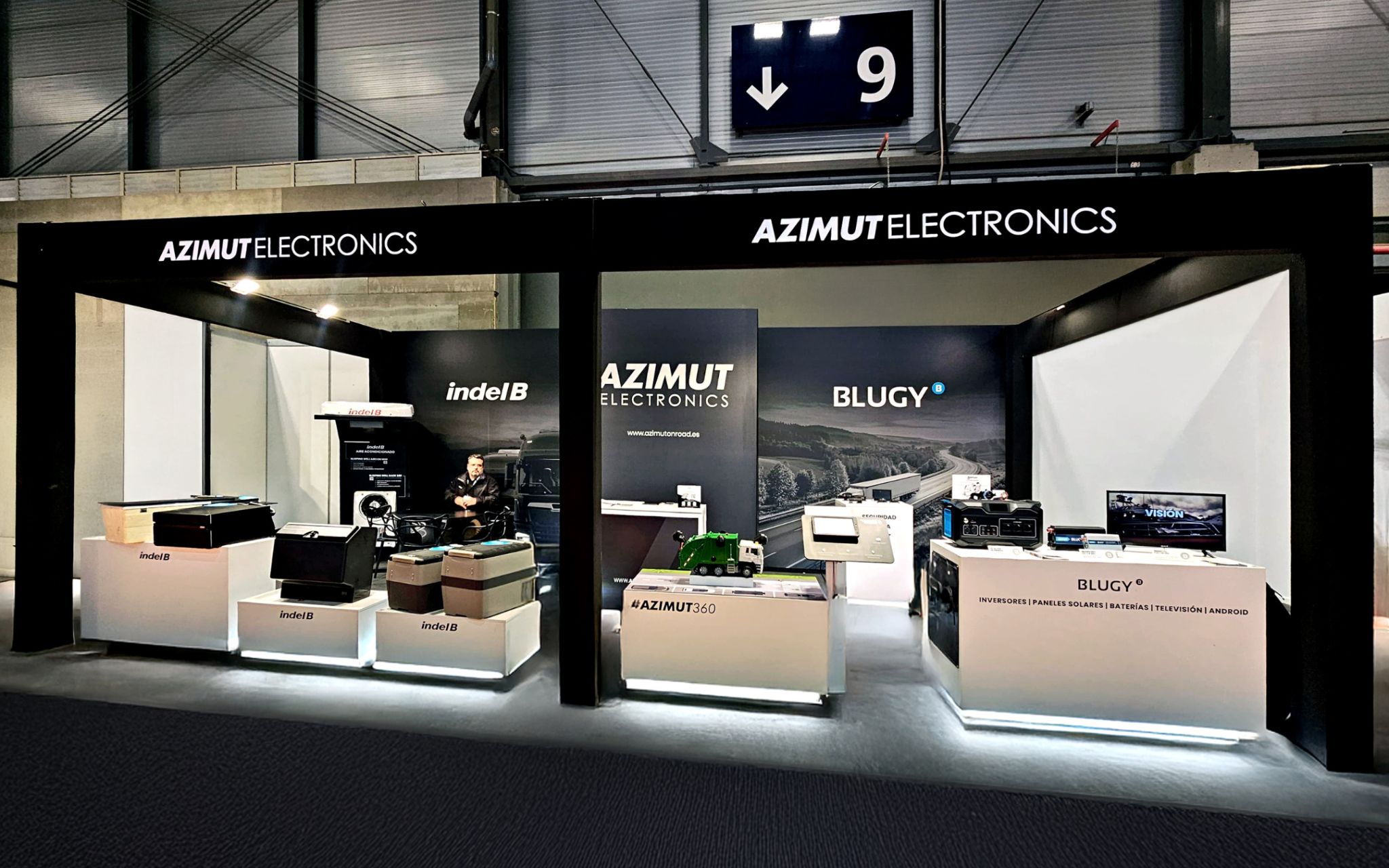 Azimut Electronics arranca con fuerza en Motortec 2025