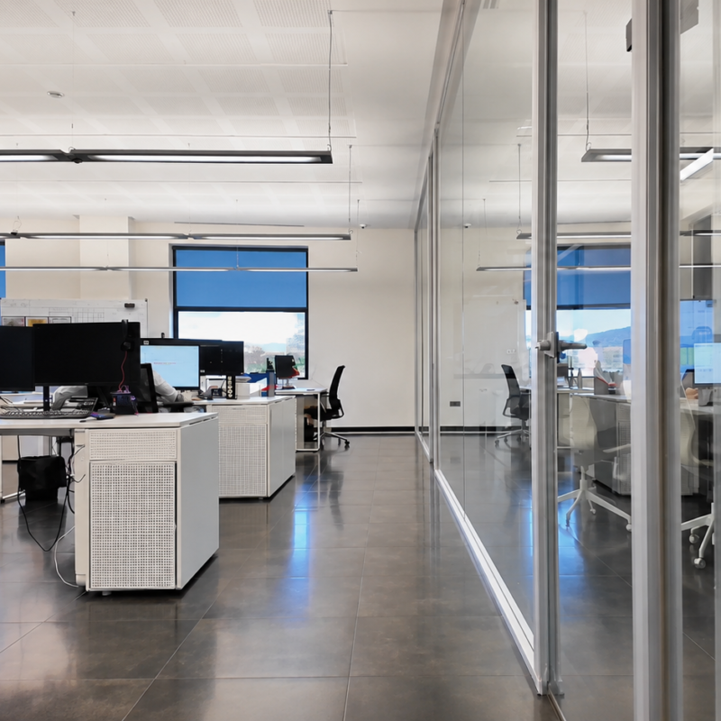 Oficinas de Azimut Electronics. Orientación al cliente